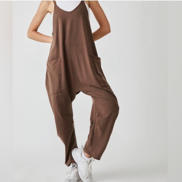 Free People Pants - Free people hot shot romper